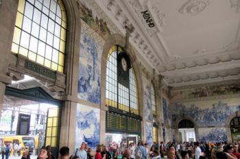 São Bento train station in Porto.